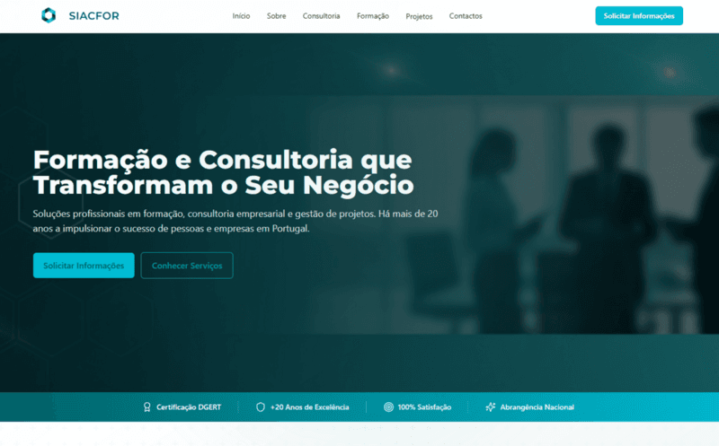 Projeto Siacfor, feito pela 3HASH