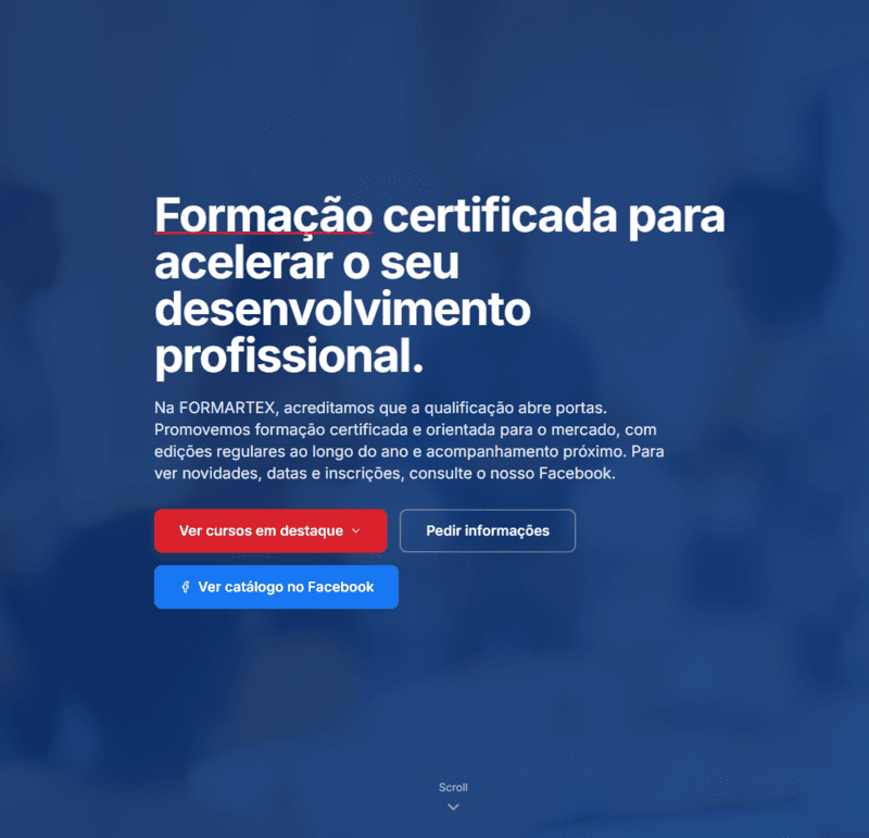 Projeto Formatex — E-commerce, feito pela 3HASH