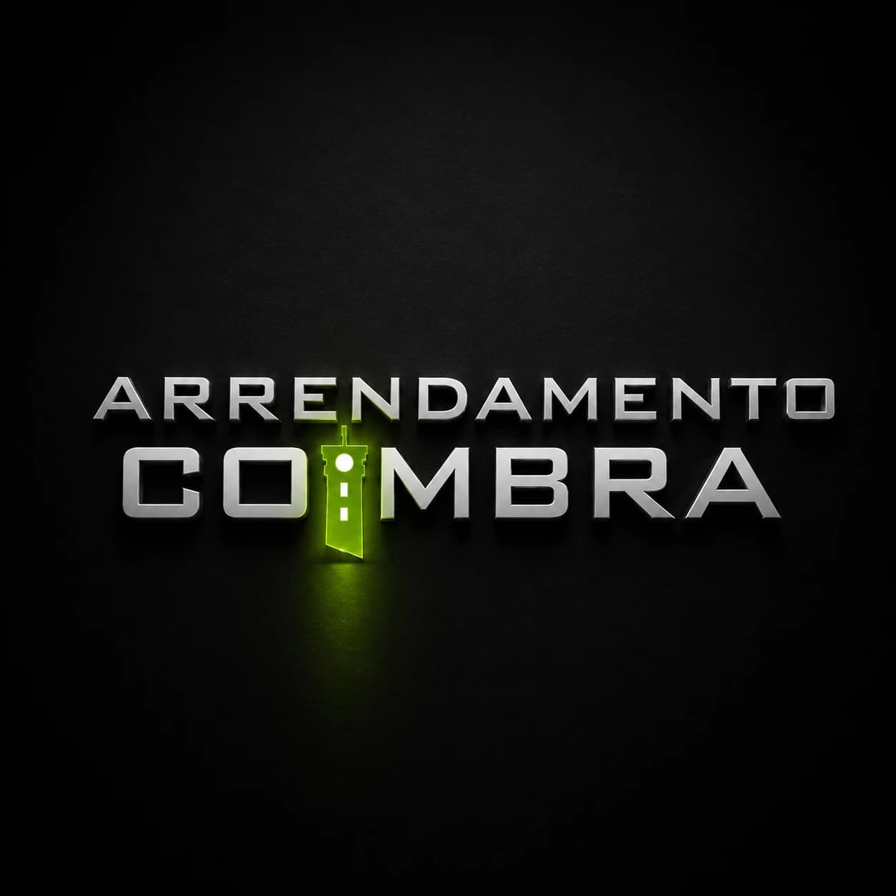 Projeto Arrendamento Coimbra — Branding, feito pela 3HASH