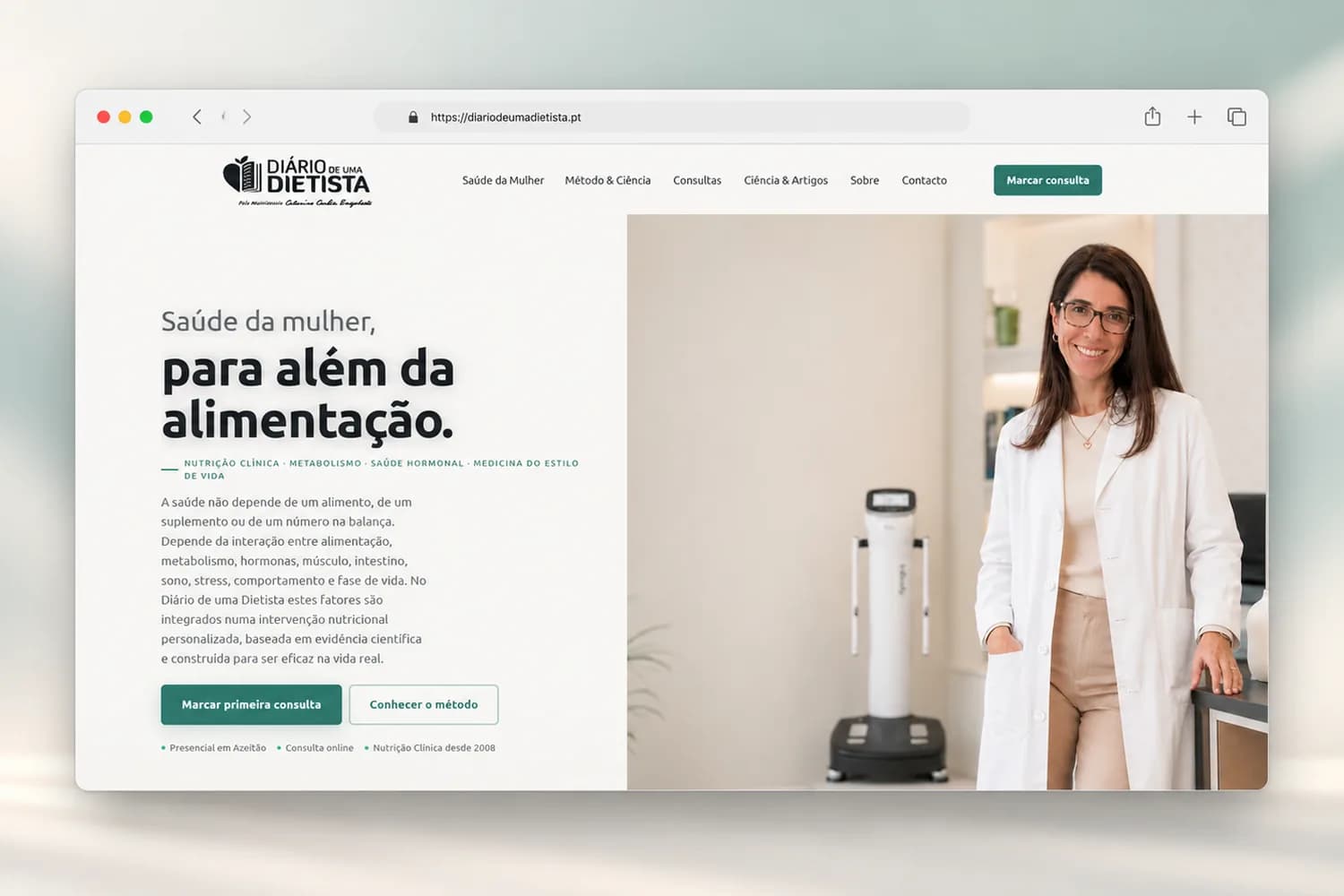 Diário de uma Dietista — Nutrição Clínica e Saúde da Mulher
