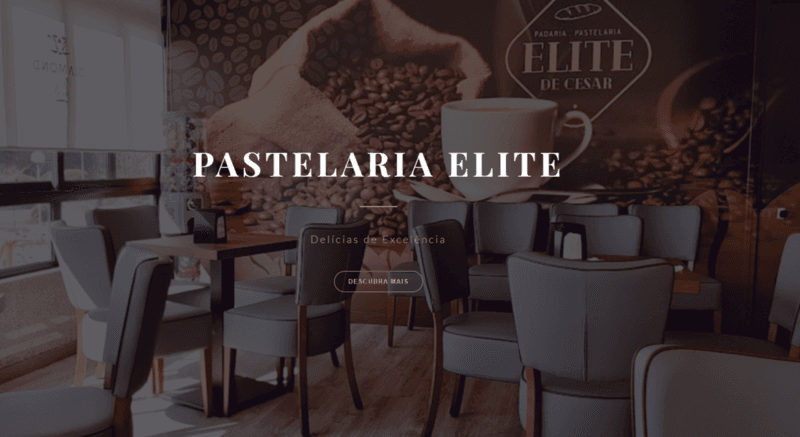 Projeto Pastelaria Elite, feito pela 3HASH