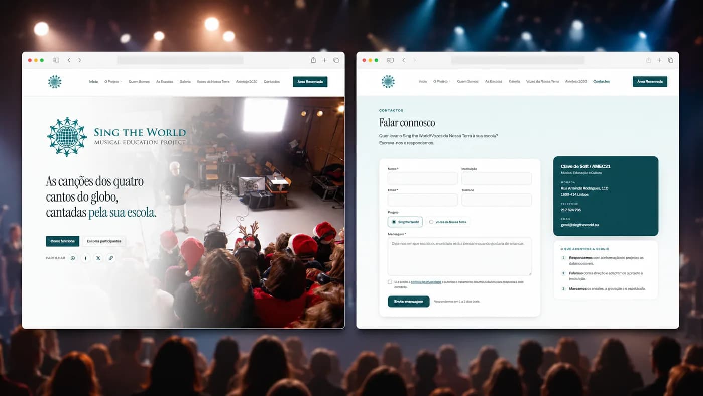 Sing the World — Projeto Musical nas Escolas