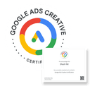 Selo Google Ads Creative
