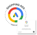 Selo Google Ads Shopping