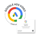 Selo Google Ads Video