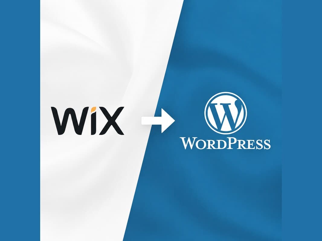 Migração Wix → WordPress