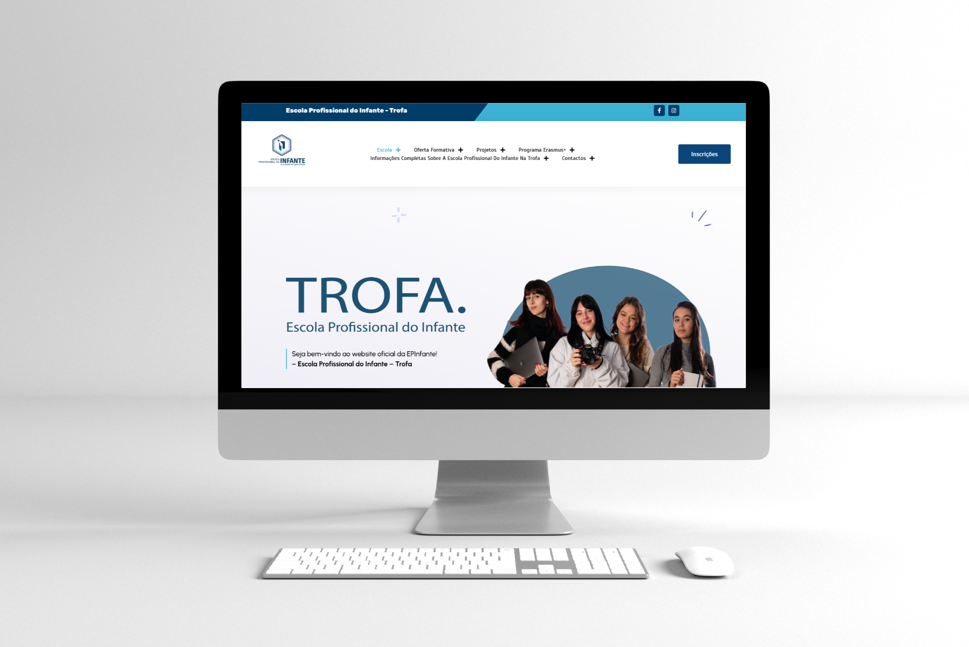 WEB – Escola Prof. Infante – Trofa